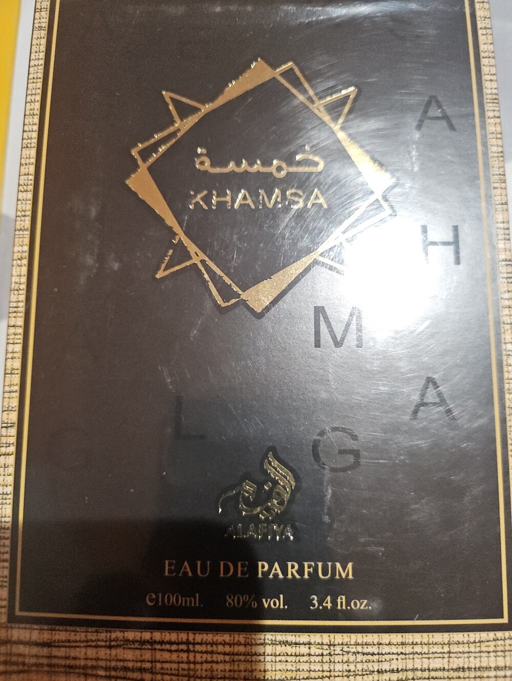 Khamsa Eau de Parfum - Black & Gold Packaging